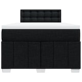 thumbnail of vidaXL Boxspringbett mit Matratze Schwarz 120x200 cm Stoff