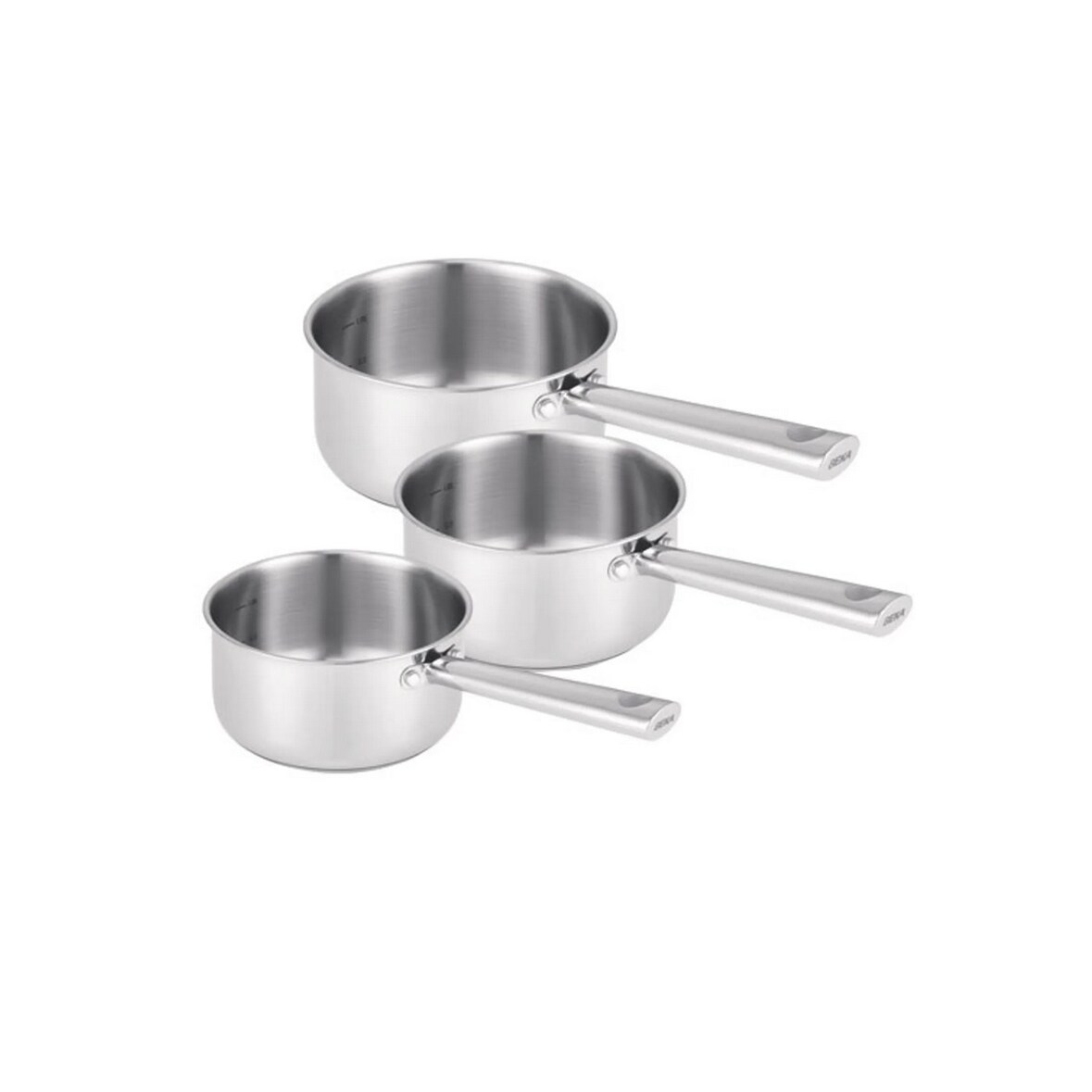 BEKA série de 3 casseroles inox 16/18/20cm 101041