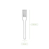 thumbnail of BIOZOYG 1000 Stück Papierbesteck 16,5cm - Umweltfreundliche Einweggabeln braun Biologisch abbaubare Essgabeln Stabil Ideal für Catering und Events