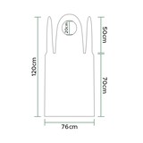 thumbnail of MONOUSO - Delantal Polietileno G80 76x120cm Azul (100 Uds)