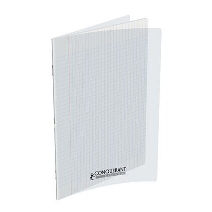 Cahier Classique PP piqué 24x32, 48p./24 feuilles 90g/m², Séyès, incolore