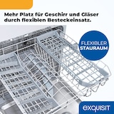 thumbnail of Exquisit Mini-Geschirrspüler, Tischspülmaschine, 55 cm breit, spülmaschine klein, ECO-Modus, GSP5508-030D weiss