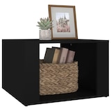 thumbnail of vidaXL Nachttisch Schwarz 57x55x36 cm Holzwerkstoff