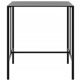 thumbnail of vidaXL Bartafel 100x100x110 cm gepoedercoat staal zwart