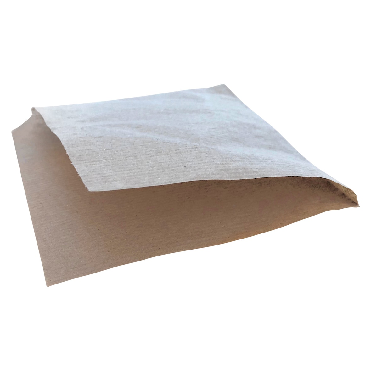 500x Hamburger Beutel braun 16 x 16 cm oben und 1x seitlich offen