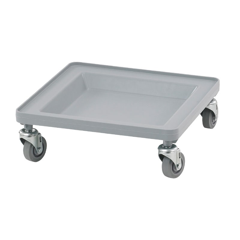 CAMBRO - CDR2020-151 - Carro de transporte Camdollie para cestas de lavagem - 54 x 54 x 20 cm - Cinza claro