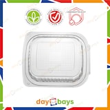 thumbnail of DayBays 500 Stk. Feinkostbecher PP 375 cc. 127x105x61 mm Rechteckig mit anhängendem Deckel