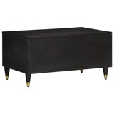 thumbnail of Mesa de centro de madera maciza de mango 80x50x40 cm