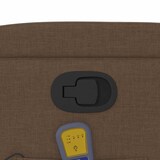 thumbnail of vidaXL Massagestoel verstelbaar stof bruin