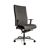 thumbnail of Büro-Schwerlast-Drehstuhl XL bis 160kg mit Lordosenstütze 1160-1315 x 520 x 460 mm Schwarz 210440