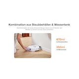 thumbnail of Roborock Q8 Max Roboter-Staubsauger 0,77 l Staubbeutel Weiß