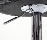 thumbnail of 2er-Set Barhocker HWC-F16, Barstuhl Tresenhocker Drehhocker, mit Lehne Kunstleder ~ rot-schwarz