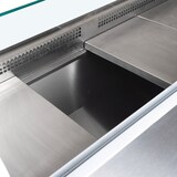 thumbnail of GastroHero Kühltheke RHEA 1590 mm schwarz – mit LED-Beleuchtung & gekühltem Unterbau für optimale Präsentation
