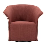 thumbnail of Mauro Ferretti - poltrona girevole siena bordeaux cm 83,5x66x80 (seduta altezza cm 42) - 142866000B