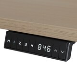 thumbnail of Elektrisch verstelbaar duo bureau - 180x80 cm - Two dual motor - Wit / Eiken