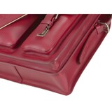 thumbnail of Ruitertassen Lehrertasche Leder 30x40cm Schultasche Aktentasche 2 Fächer rot Damen Büchertasche Arbeitstasche 40x30cm