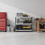 thumbnail of PROREGAL Schraubregal PANDA MINI | HxBxT 90x90x30cm | 3 Fachböden | Fachlast 100kg | Anthrazit-Weiß