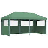 thumbnail of vidaXL Partytent inklapbaar pop-up met 3 zijwanden groen