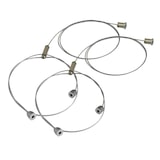 thumbnail of LED Slim Panel Rasterdeckenleuchte Rasterleuchte Deckenleuchte LED Panel40w  inkl.Seilsystem | 620 x 620mm | 3200 Lumen | 3000K Warmweiß