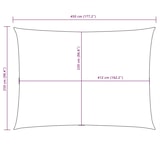 thumbnail of vidaXL Sonnensegel Oxford-Gewebe Rechteckig 2,5x4,5 m Beige