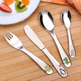 thumbnail of Kindermesser, 6-teilig, Edelstahl, Pinguin