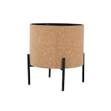 thumbnail of Möbilia Couchtisch 2er-Set | mit Stauraum | Tischkorpus MDF mit Kork natur | Metallgestell schwarz | B63xT63xH48,5 cm | 28020046 | Serie COUCHTISCH
