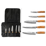 thumbnail of Trousse de chef 5 couteaux de cuisine Wusaki Damas VG10