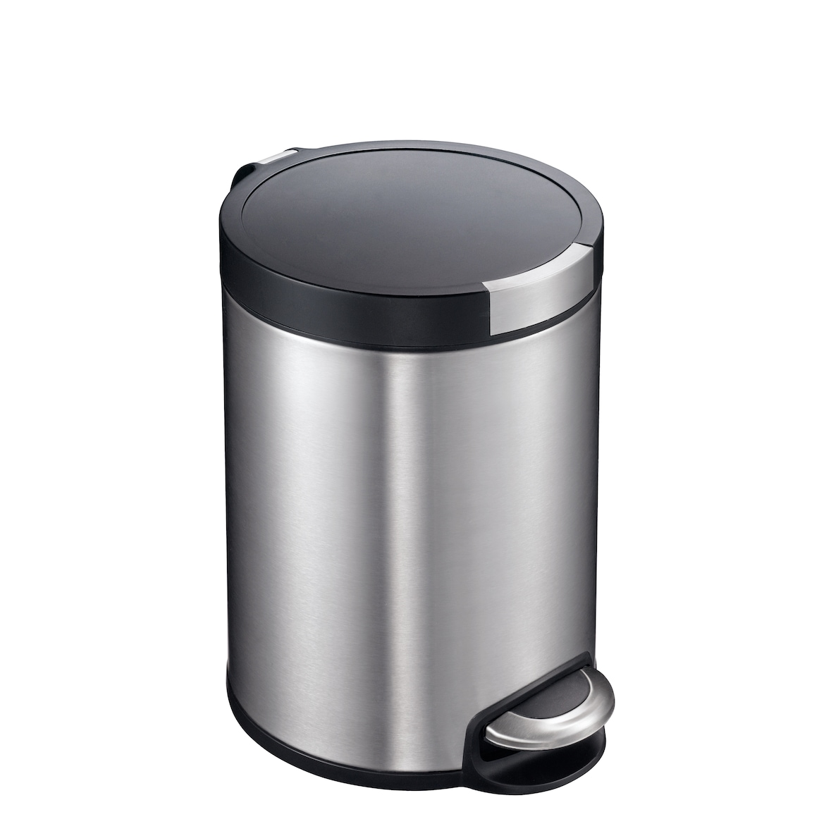 EKO RVS-afvalemmer Roestvrij-staal 215 mm 215 mm 305 mm zilver