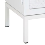 thumbnail of vidaXL TV-Schrank Weiß 115x30x46 cm Massivholz Mango