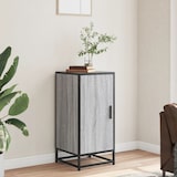 thumbnail of vidaXL Sideboard Grau Sonoma 35,5x35x76 cm Holzwerkstoff und Metall
