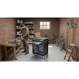 thumbnail of Silverstahl 266-delige Stevige Gereedschapswagen met 7 Laden met Gereedschap – Afsluitbaar –  Werkplaatswagen