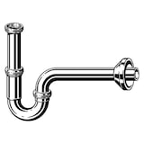thumbnail of Viega Plus-Siphon 5611.5 G1 1/4 x 32 mm verchromt