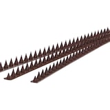 thumbnail of Remi Hogar Pinchos Anti Aves y Gatos de plástico Color marrón | 3 Metros | 6 Tiras de 50cm | Polipropileno