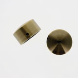 thumbnail of Lot de 2 Embouts Capuchon pour tringles à rideaux de Diam. 28mm en Bronze - Boulet
