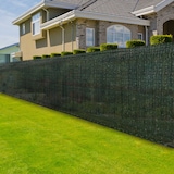 thumbnail of Zaunblende "Marius" - Schattiergewebe 150g/m² mit Befestigungszubehör - Sonnenschutz Sichtschutz Windschutz / 1,5 x 20 m - Grün