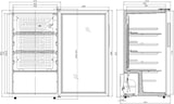 thumbnail of Kühlschrank Counter98v2-black - iarp