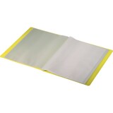 thumbnail of Sichtbuch Recycle A4 PP 20 Hüllen gelb Packung mit 10 Stück