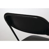 thumbnail of Silla plegable ligera Bolero negra, 10 piezas