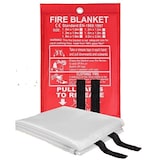 thumbnail of Couverture anti-feu ignifuge en fibre de verre (1,0 m x 1,0 m)
