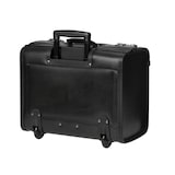 thumbnail of Alassio Pilotenkoffer Leder Trolley Business Aktentasche Aktenkoffer Silvana schwarz 92705