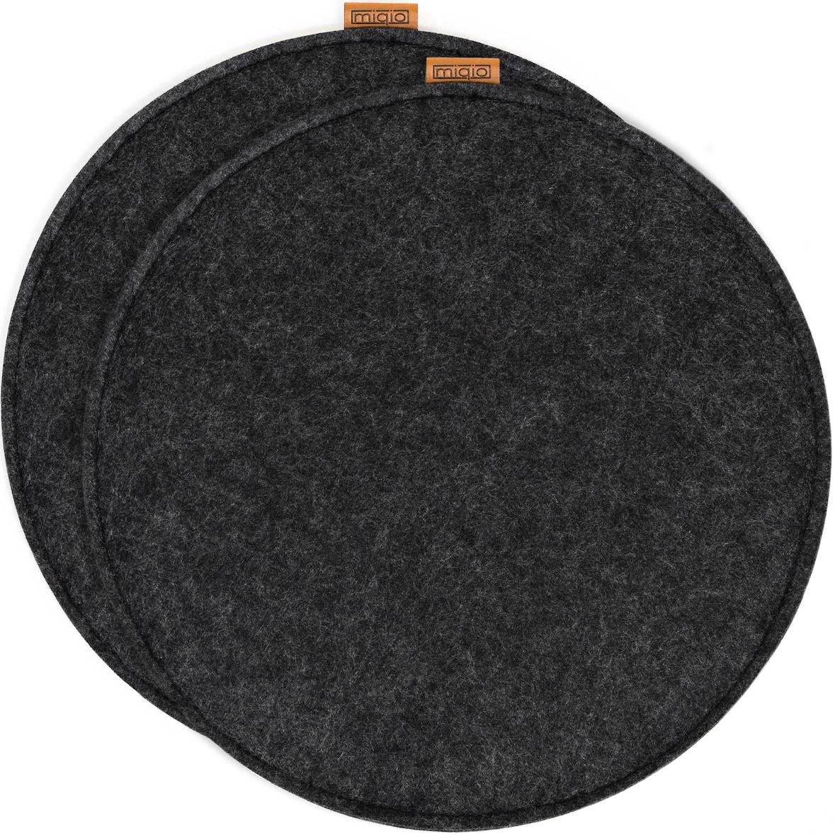 2 er Set Sitzkissen  2 Sitzauflage mit Antirutschnoppen  Ø 40 cm