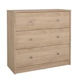 thumbnail of WellHome - Cassettiera da Camera con 3 Cassetti in colore Rovere 73 x 31 x 69 cm - Ebro Oak