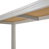 thumbnail of shelfplaza OFFICE 180x120x60 cm Schwerlastregal in lichtgrau mit 5 Böden und 175 kg Traglast pro Boden