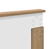 thumbnail of vidaXL Kopfteil mit Kopfteil Artisan-Eiche 200 cm Holzwerkstoff