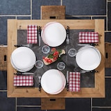 thumbnail of Arcopal Domitille Rouge Service De Table En Opale 18 Pièces 6 Personnes