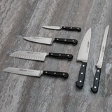 thumbnail of Arcos Cuchillo Mondador, Hoja de Acero Inoxidable NITRUM 75 mm, Mango de Polioximetileno (POM), Color Negro