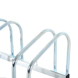 thumbnail of HOMCOM Aparcamiento para 3 Bicicletas Soporte de Acero para Aparcar Bicicletas en el Suelo o Pared Estacionamiento para Interior Exterior 76x33x27 cm