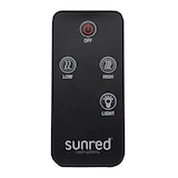 thumbnail of Aquecedor de terraço Sunred Artix Compact - Aço - Alumínio - Altura 30 cm - branco - 1500 Watts