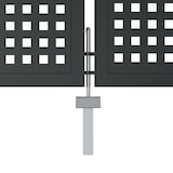 thumbnail of vidaXL Gartentor Anthrazit 300x175 cm Stahl