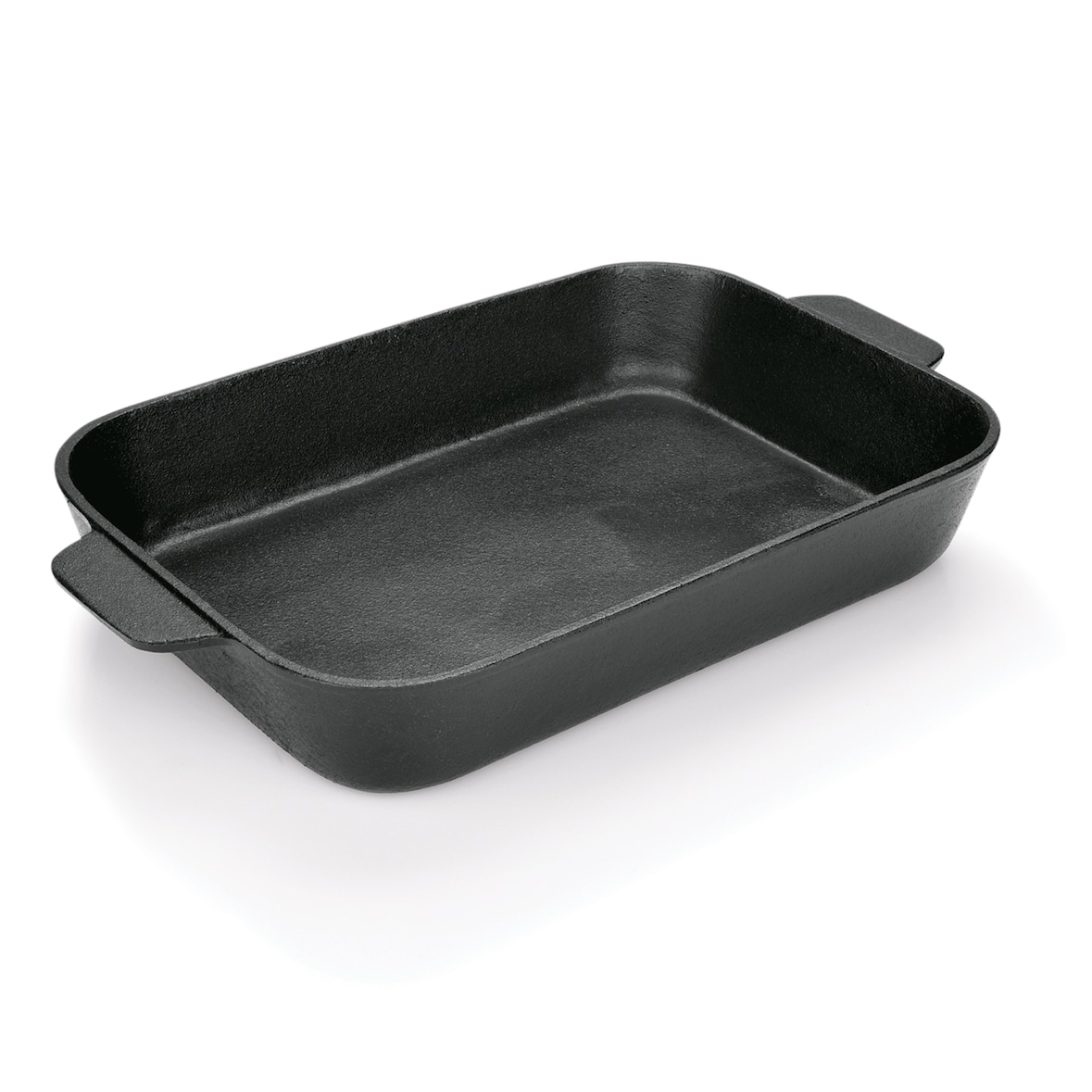 WAS Germany - Bräter mit 2 angegossenen Lappengriffen,  33,5 x 23 x 6 cm, Gusseisen